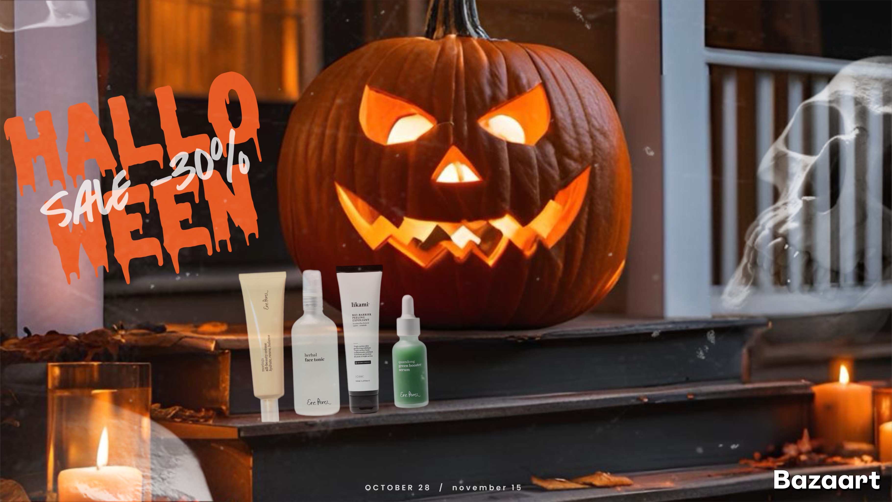 Don't miss out on our Halloween 30% discount